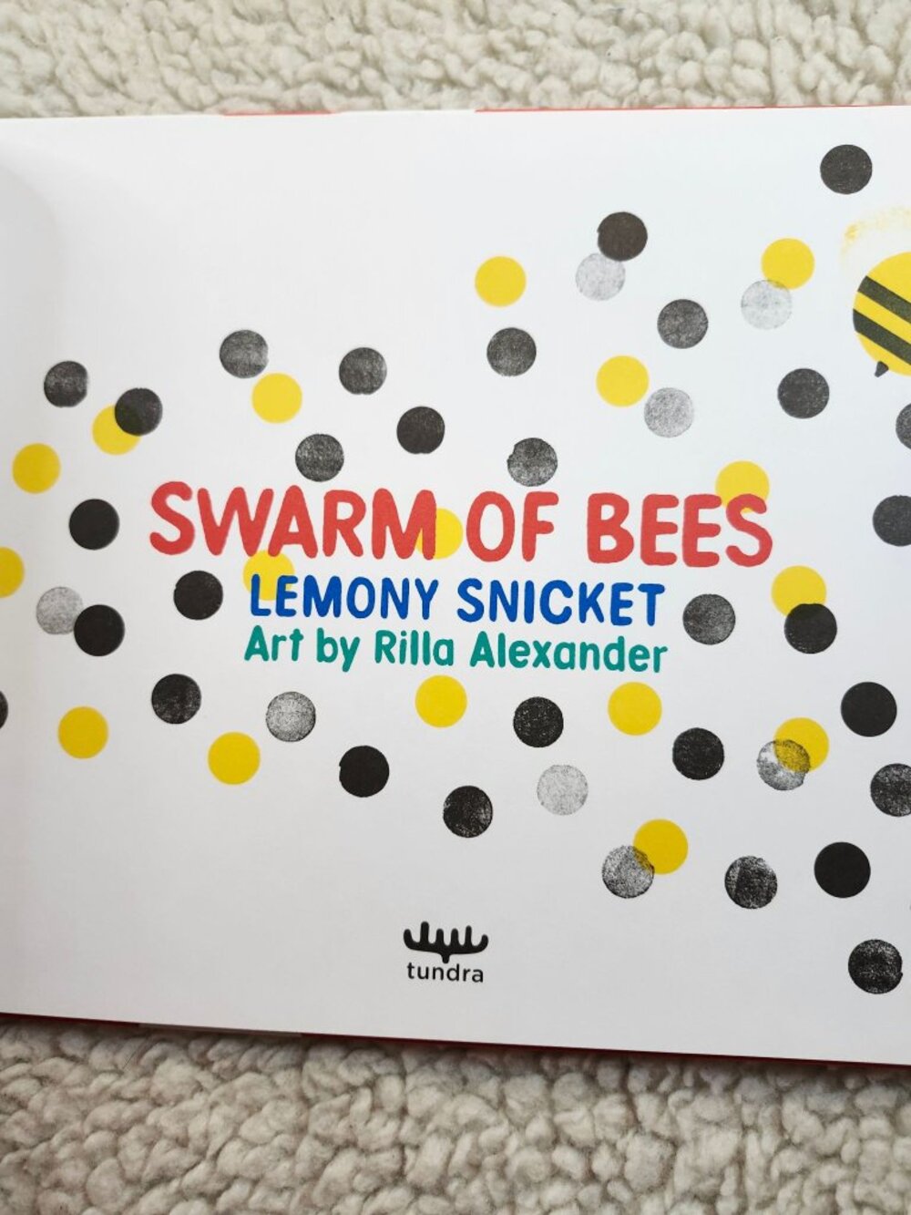Lemony Snicket Swarm Of Bees Hardcover Childrens Picture Book Rilla Alexander